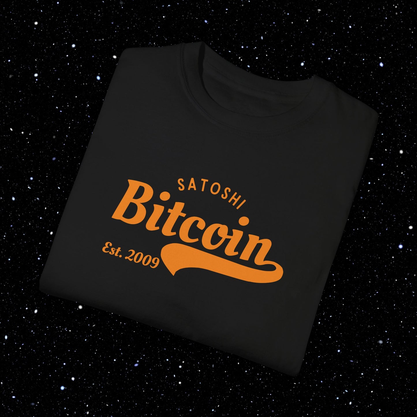 Bitcoin Satoshi - Baseball Comfort Colors Tee Shirt