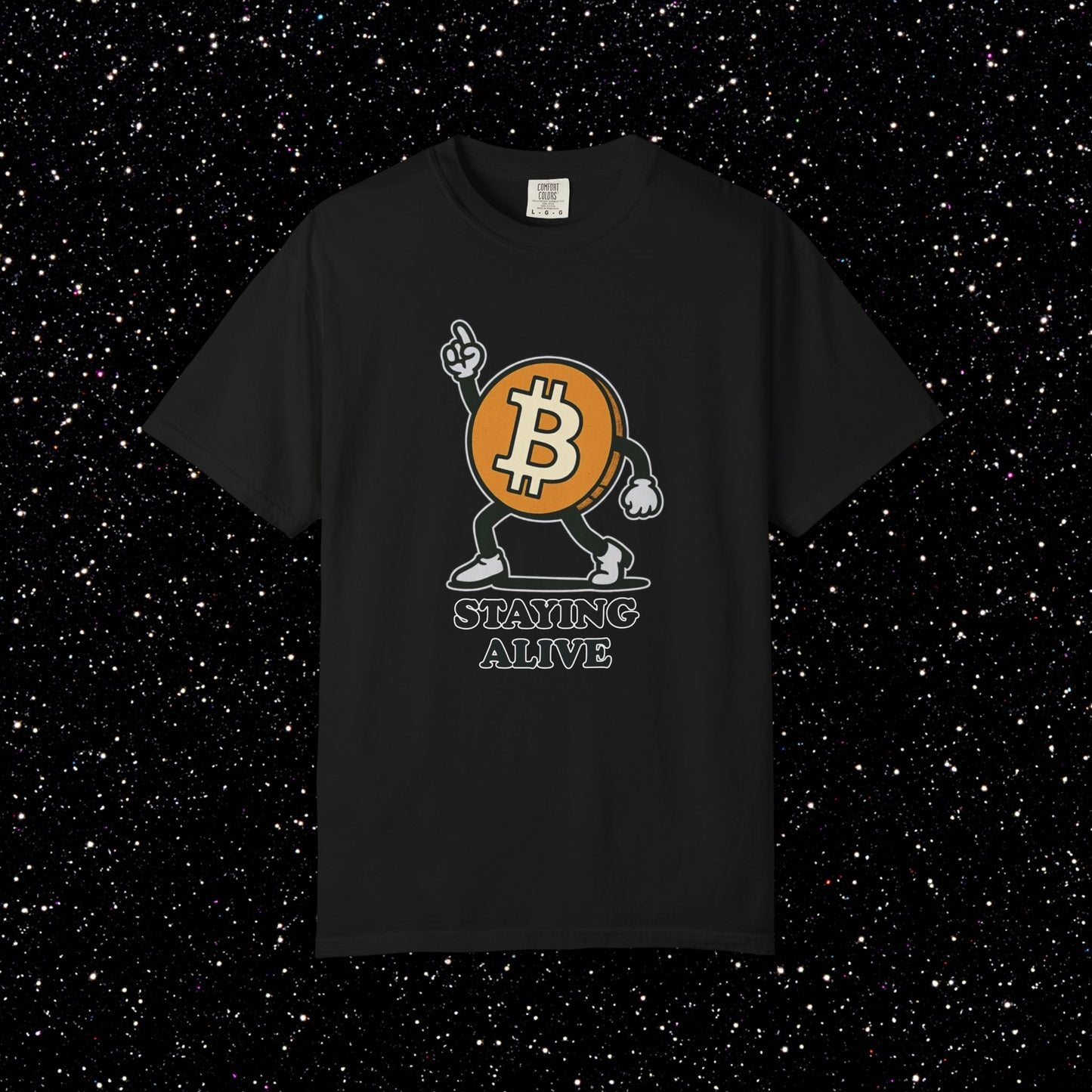 Bitcoin Staying Alive T-Shirt