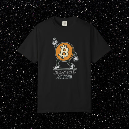 Bitcoin Staying Alive T-Shirt