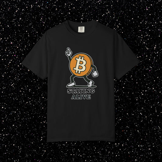 Bitcoin Staying Alive T-Shirt