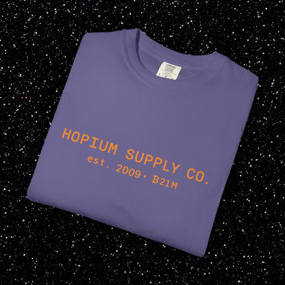 Hopium Supply Co. – 2009 Minimal Bitcoin Tee