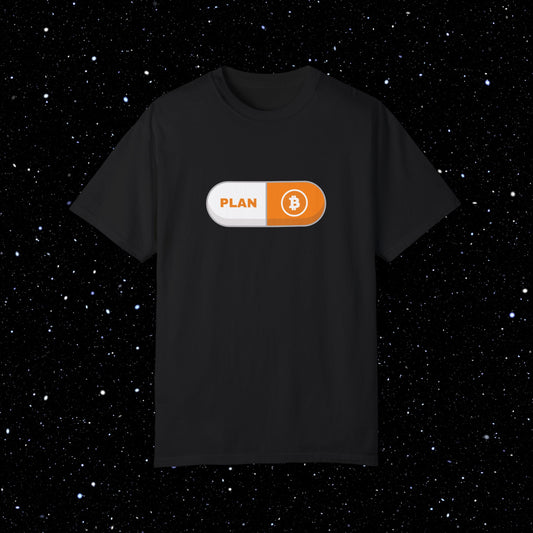 Plan B - Comfort Colors Bitcoin Tee Shirt