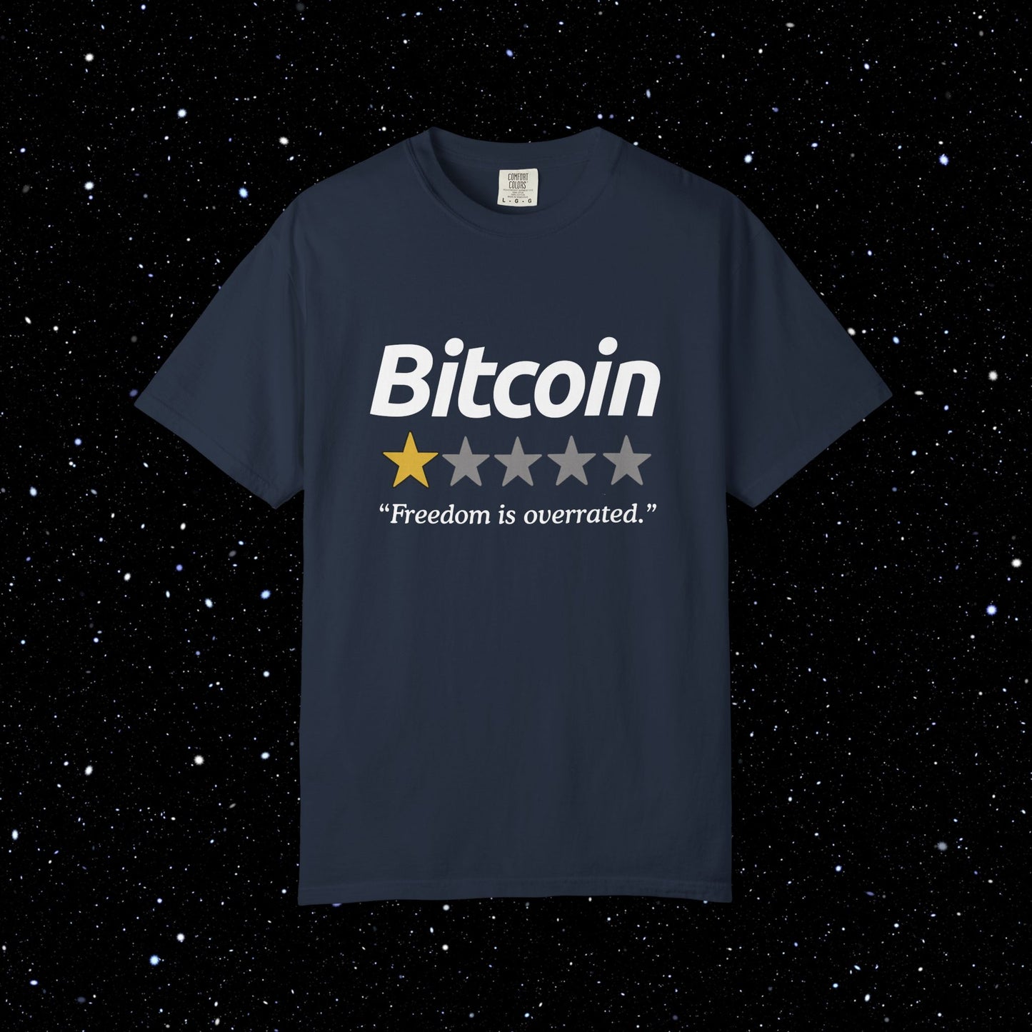 Bitcoin Is Overrated Tee Shirt