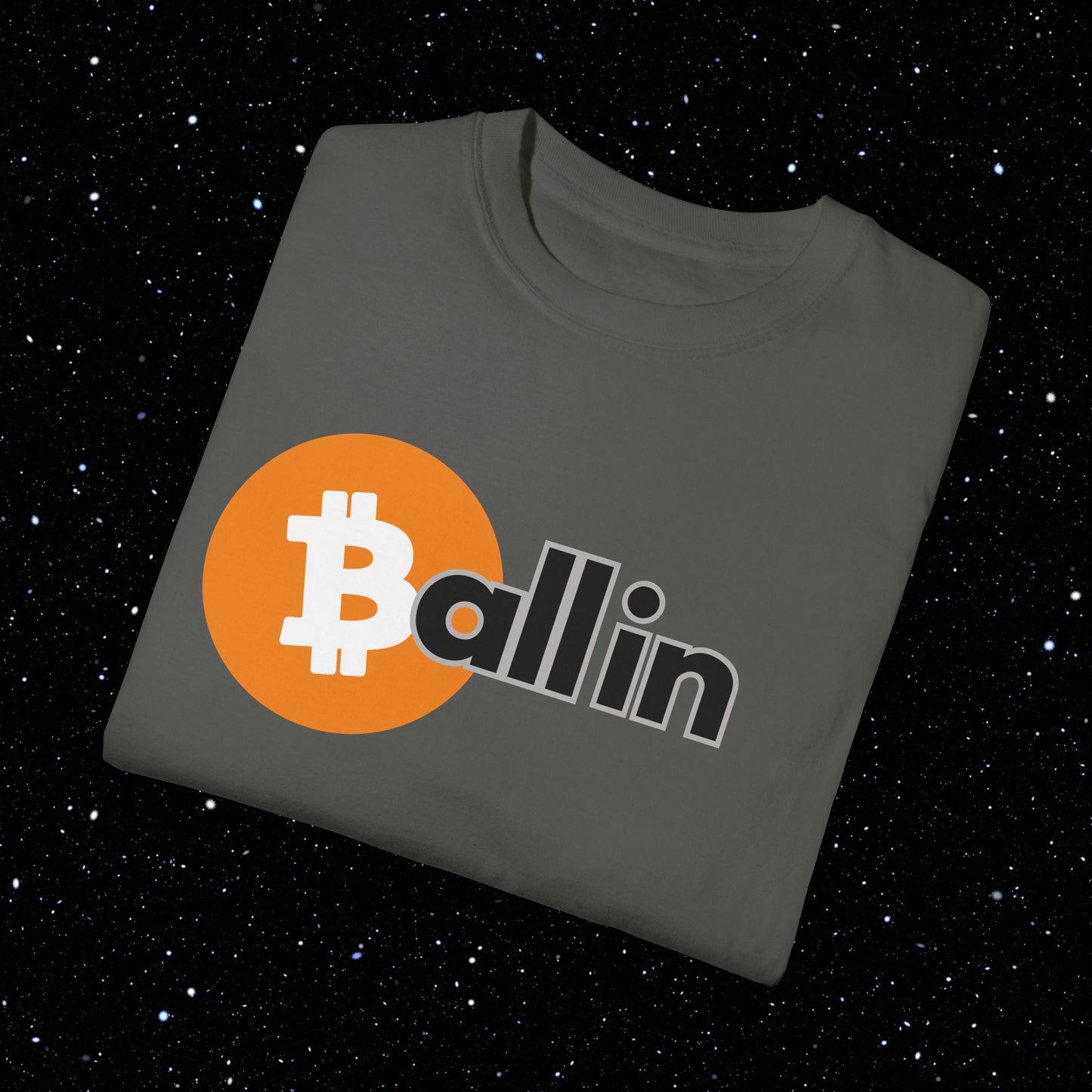 All In Bitcoin Comfort Colors Tee