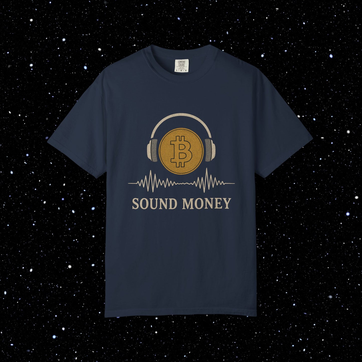 Sound Money Bitcoin Headphone Tee