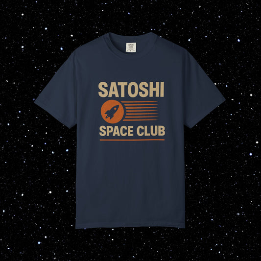 Satoshi Space Club Rocket Tee