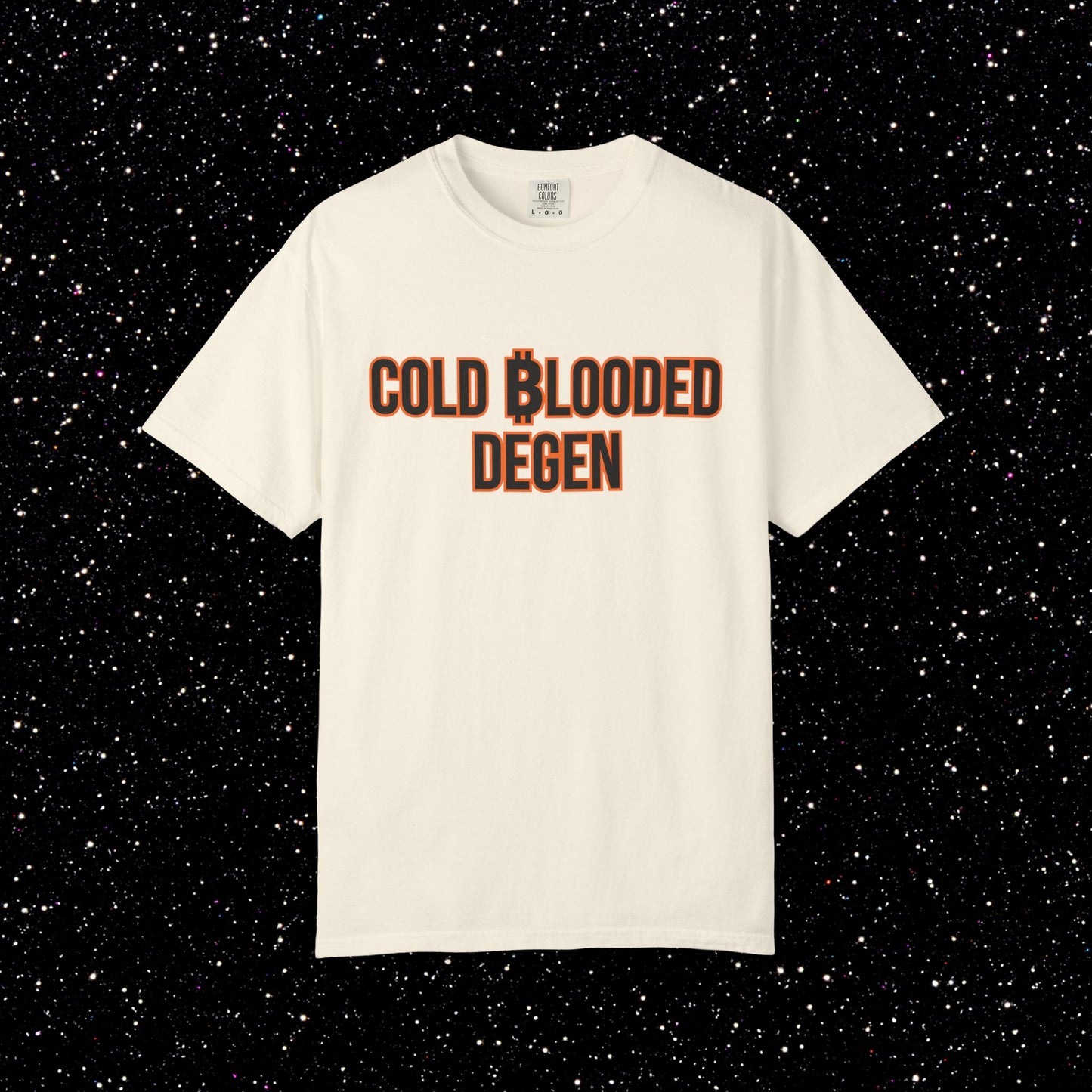 Cold Blooded Degen Bitcoin Tee