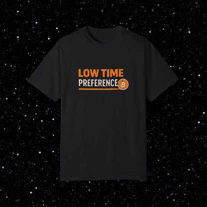 Low Time Preference Bitcoin Tee Shirt
