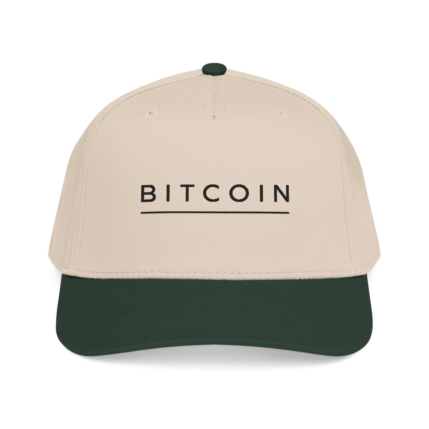 Bitcoin Minimalist Embroidered