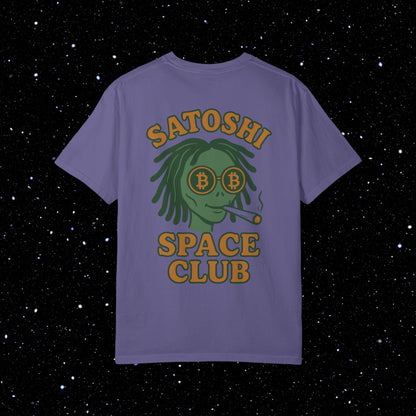 Satoshi Space Club Spaced Alien Backprint Tee