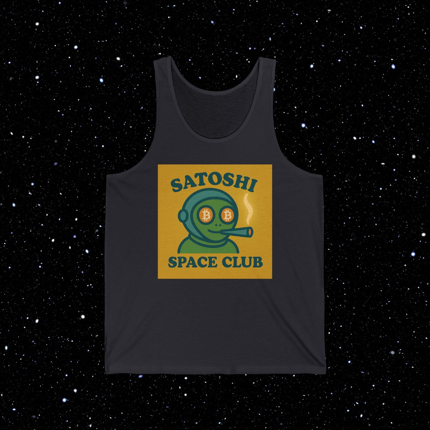 Satoshi Space Club High On Bitcoin Tank