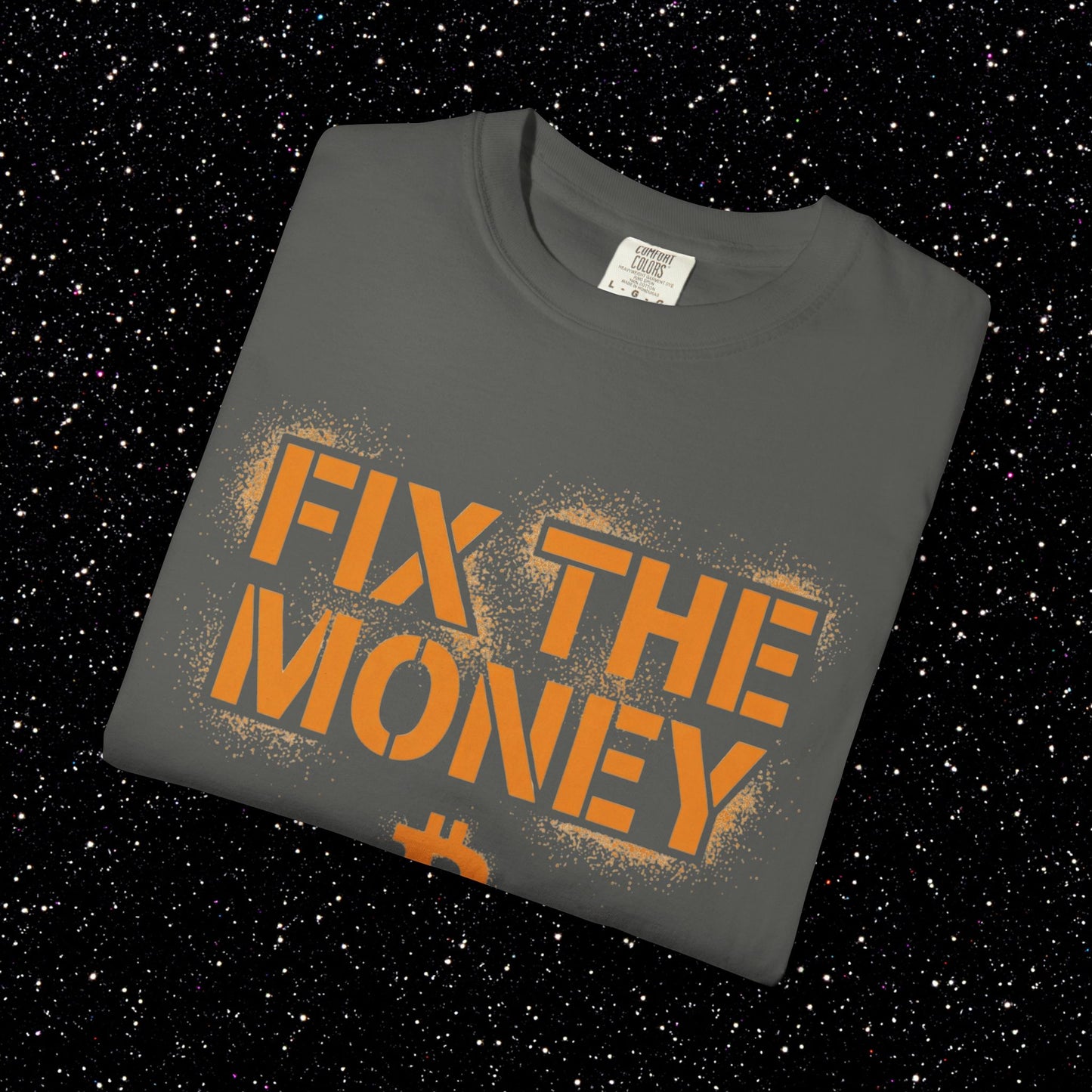 Fix The Money Spray Tee