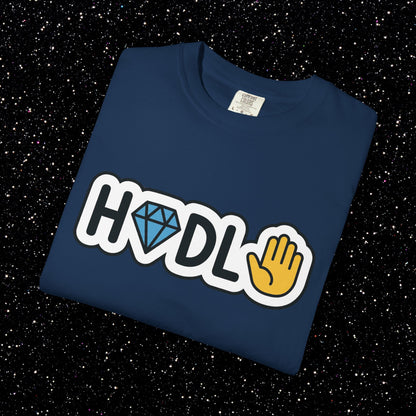 HODL Crypto Diamond Emoji T-Shirt