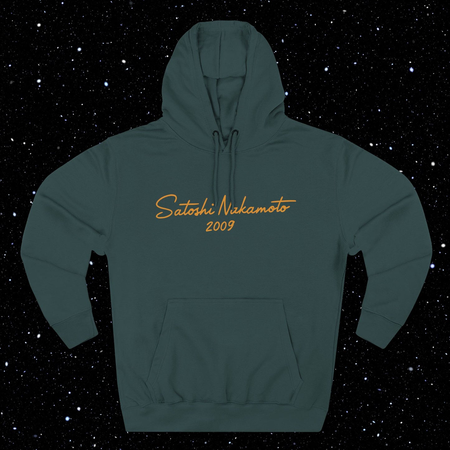 Satoshi Nakamoto 2009 Fleece Hoodie