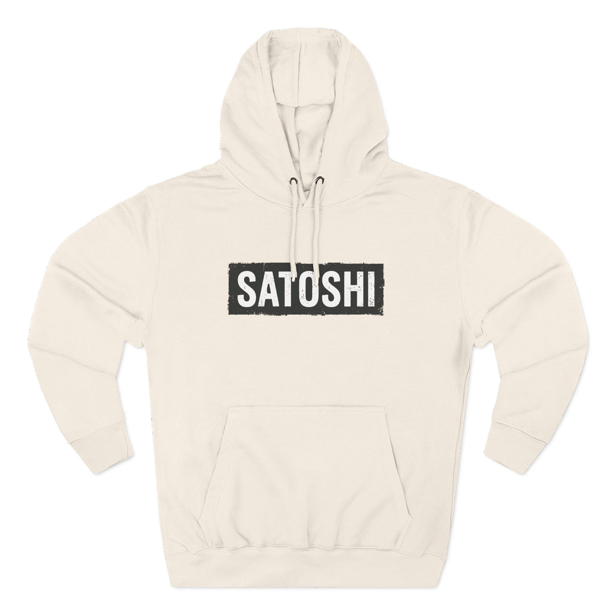 Satoshi Logo Fleece Hoodie