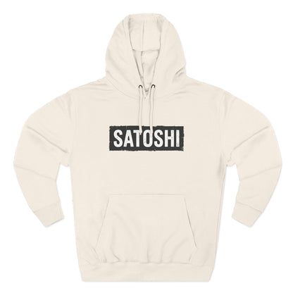 Satoshi Logo Fleece Hoodie