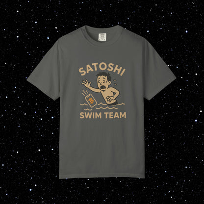 Satoshi Swim Team Bitcoin Tee