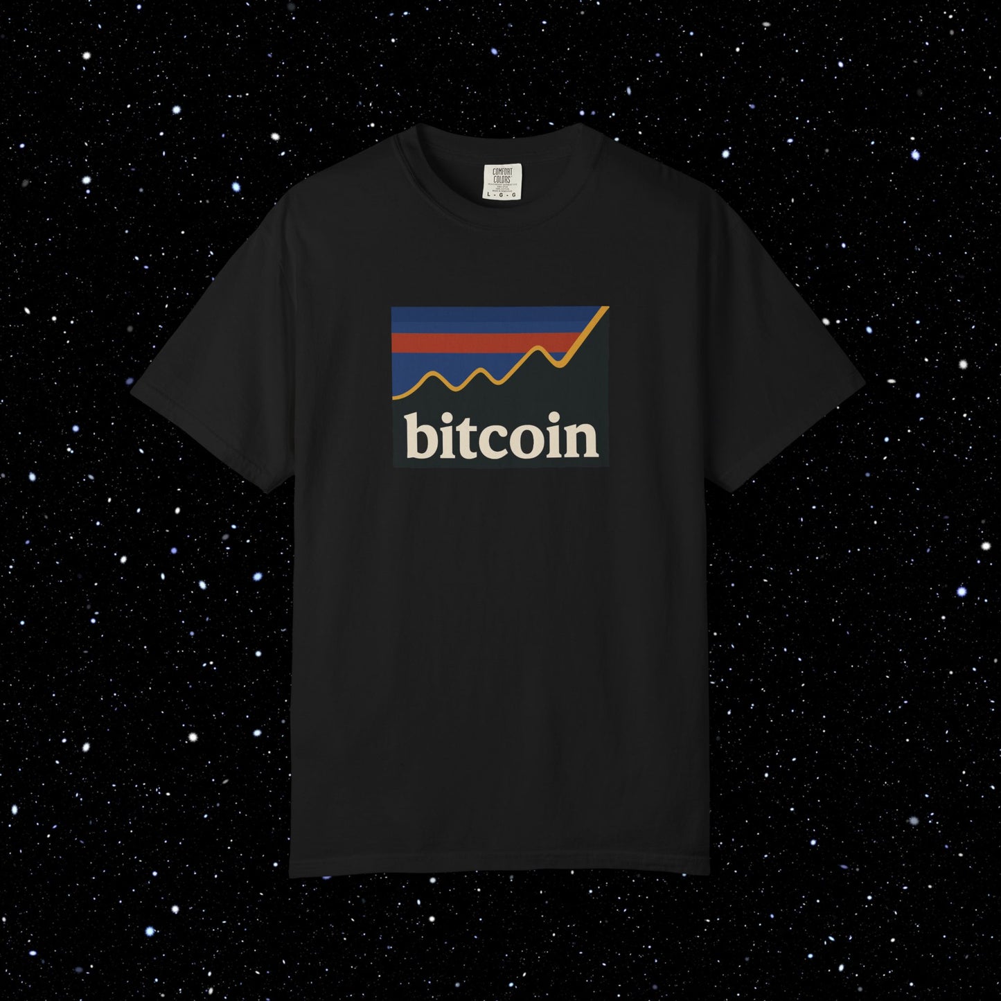 Peak Supply Bitcoin Comfort Colors Tee Shirt