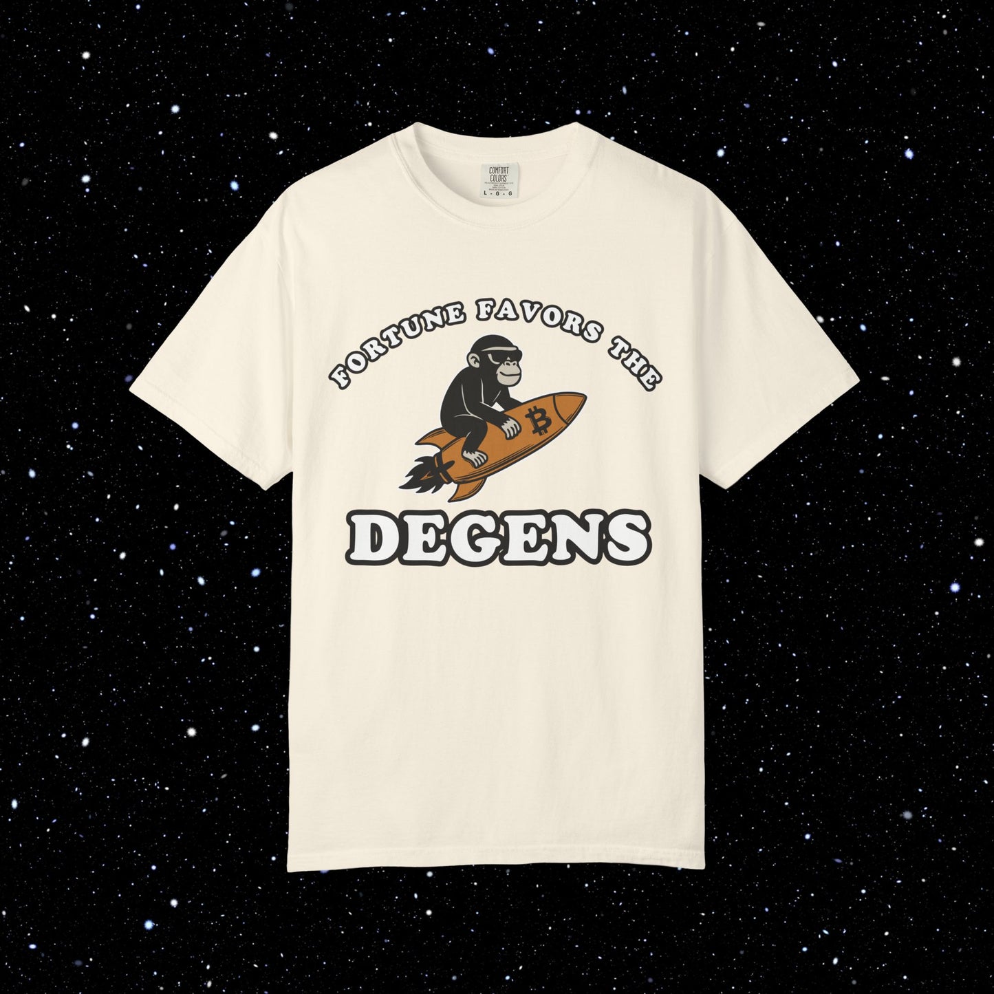 Fortune Favors the Degens Bitcoin Tee