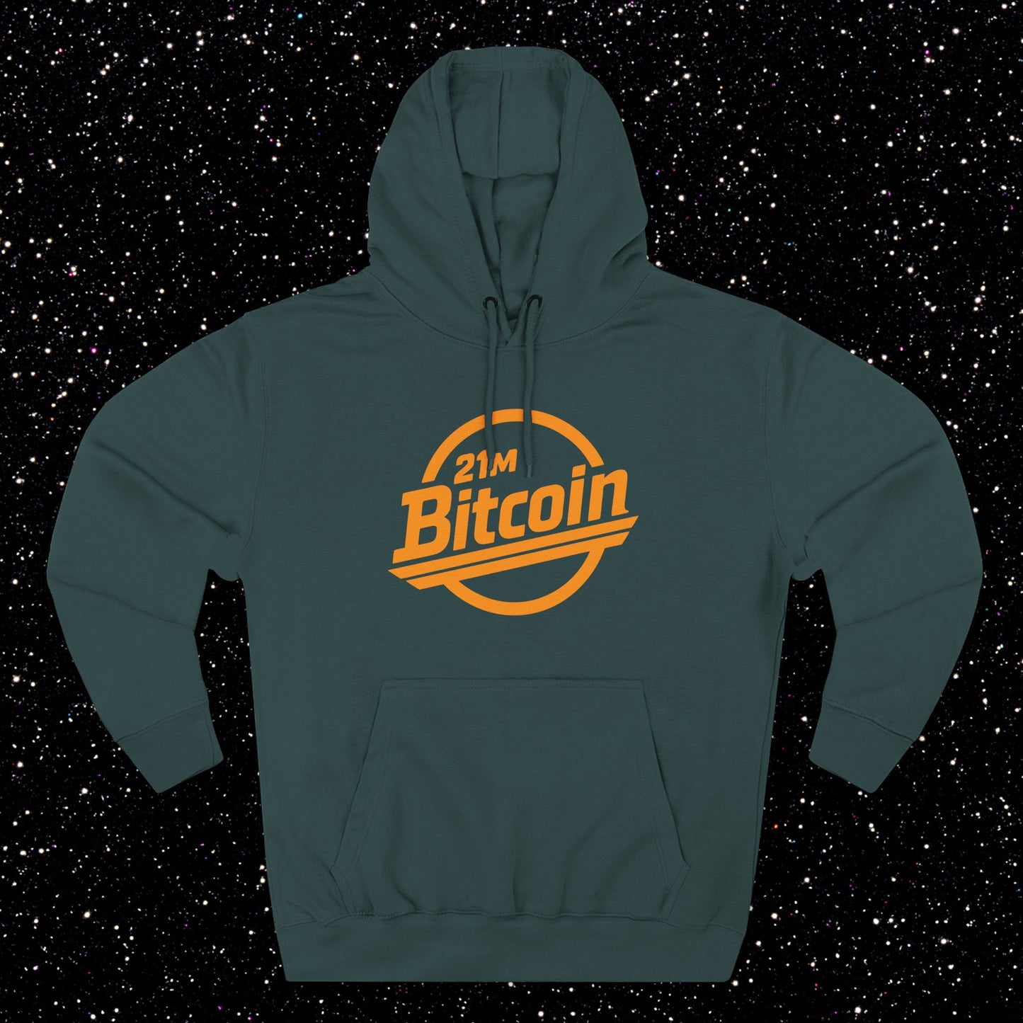 Bitcoin 21M Logo Hoodie