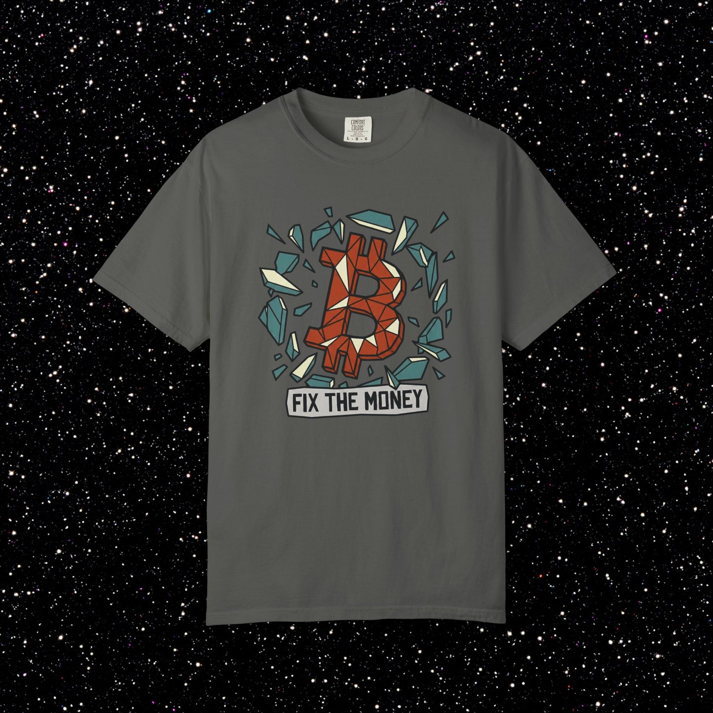 Fix The Money Cubist Tee