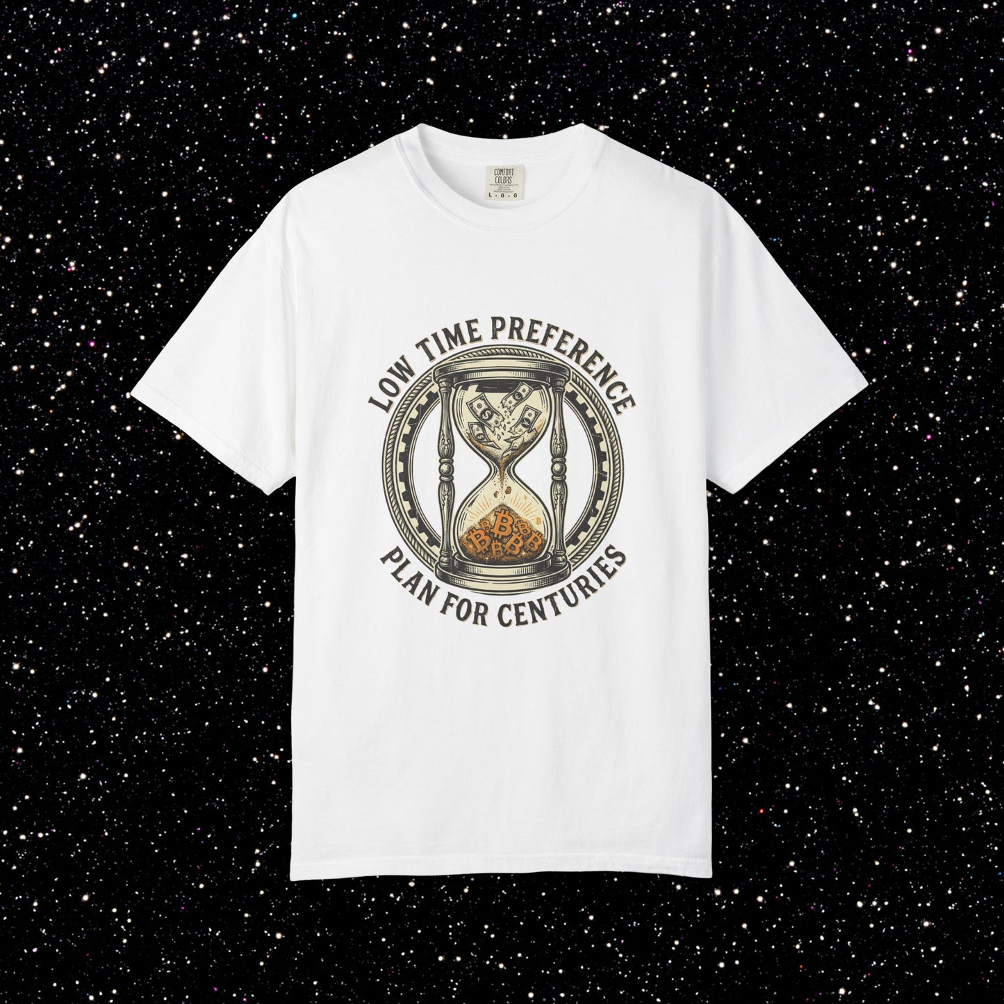 Bitcoin Low Time Preference Hour Glass Tee