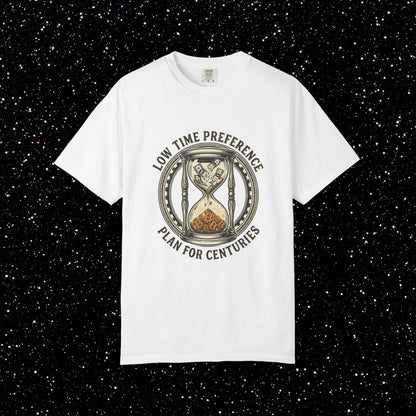 Bitcoin Low Time Preference Hour Glass Tee
