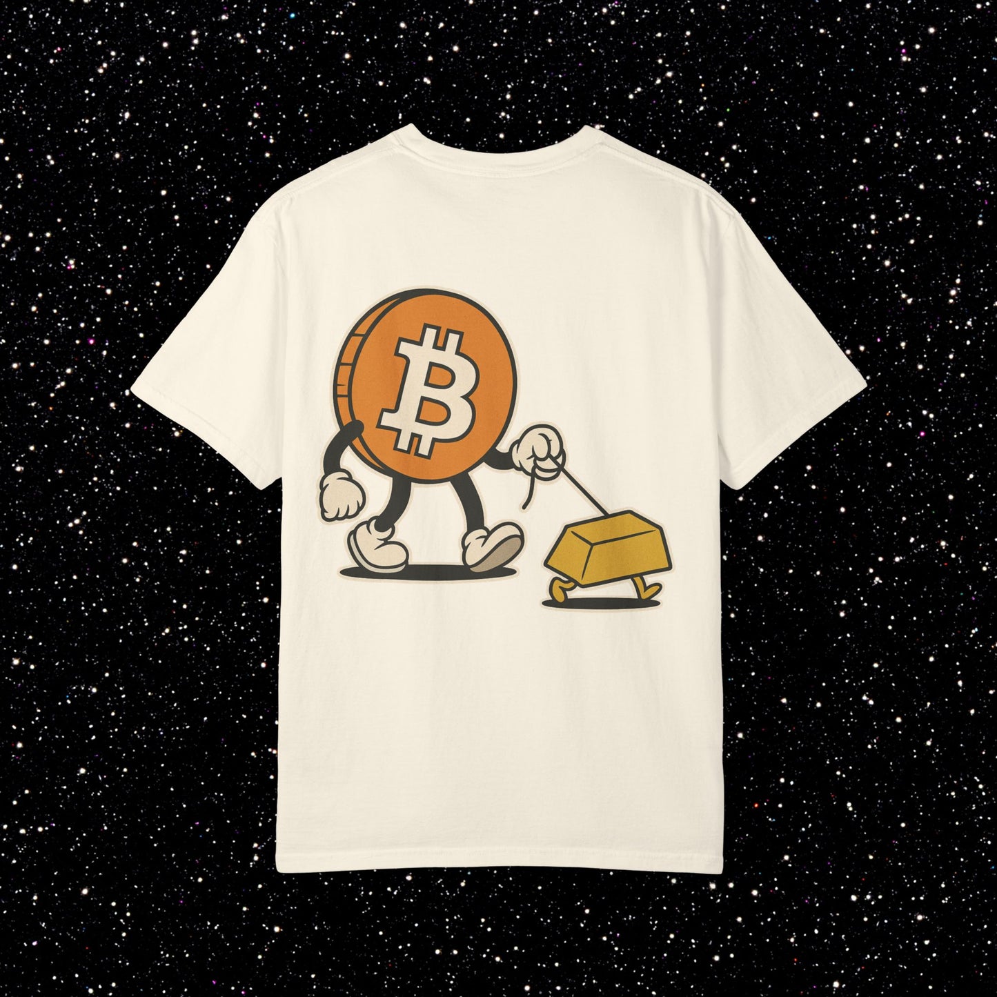Pet Rock Bitcoin Backprint Tee
