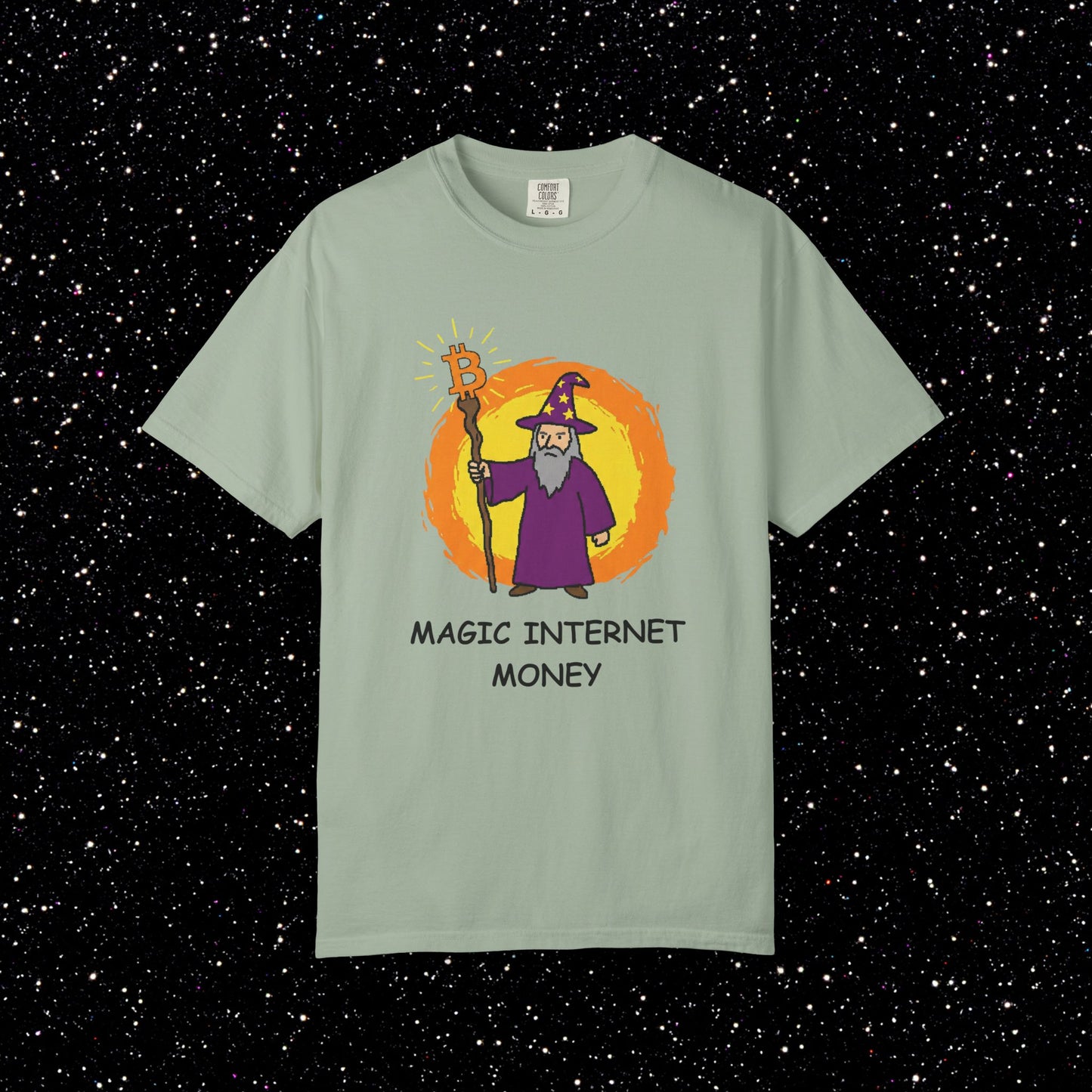 Magic Internet Money Bitcoin Wizard Tee