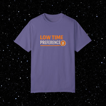 Low Time Preference Bitcoin Tee Shirt
