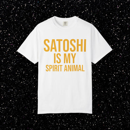 Satoshi Is My Spirit Animal Bitcoin Tee