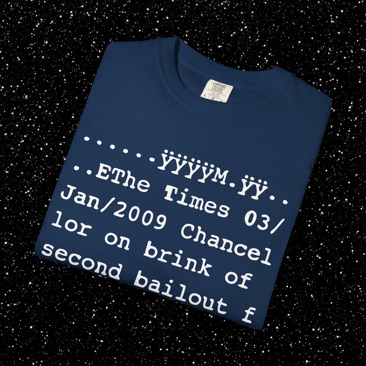 Genesis Block Glitch Tee