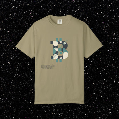 Geometric Bitcoin Architecture Tee