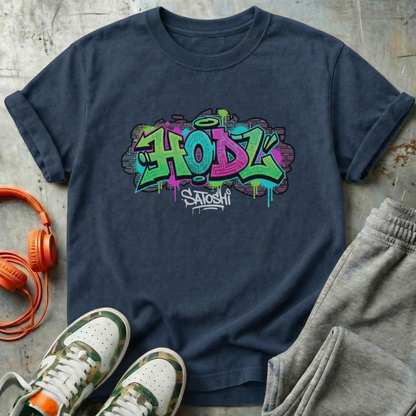 HODL Satoshi Graffiti Tee