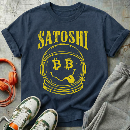 Satoshi Space Helmet Tee