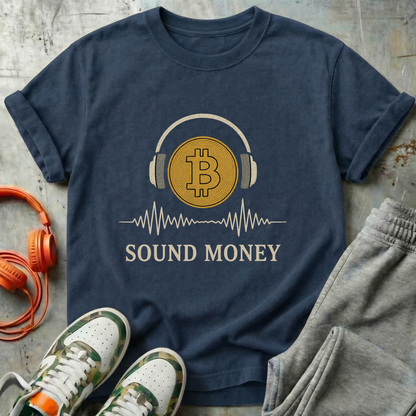 Sound Money Bitcoin Headphone Tee