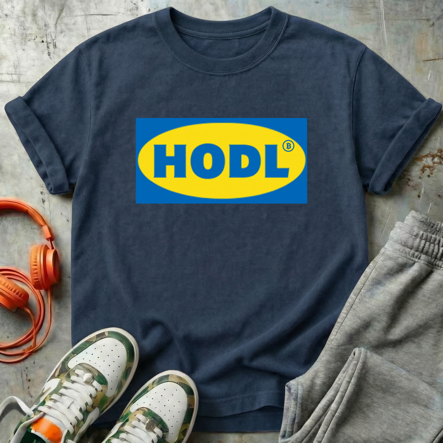 HODL Assembly Tee – Bitcoin Edition