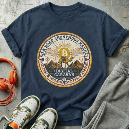 Silk Road Anonymous Badge Tee