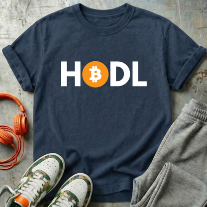 HODL Comfort Colors Bitcoin Tee Shirt