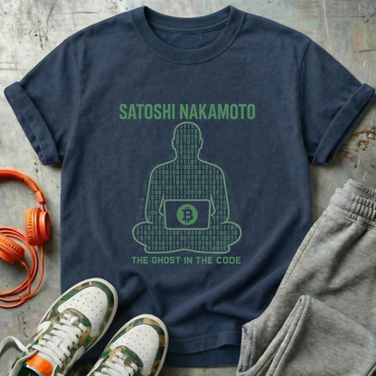 Satoshi Ghost in The Code Tee