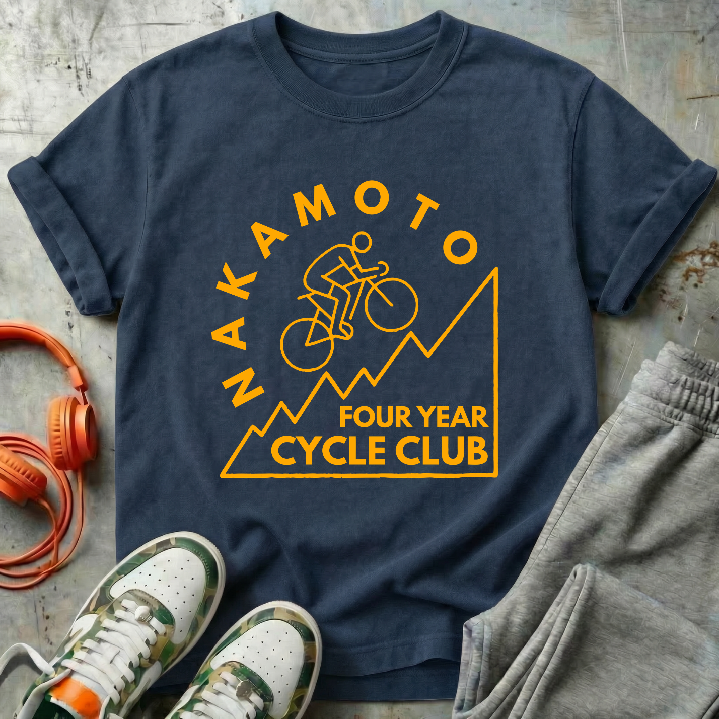 Nakamoto Four Year Cycle Club Bitcoin Line Tee