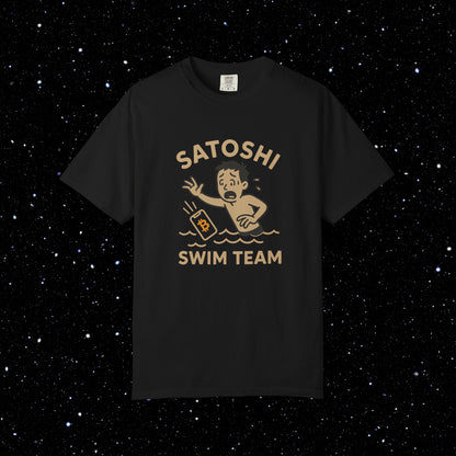 Satoshi Swim Team Bitcoin Tee