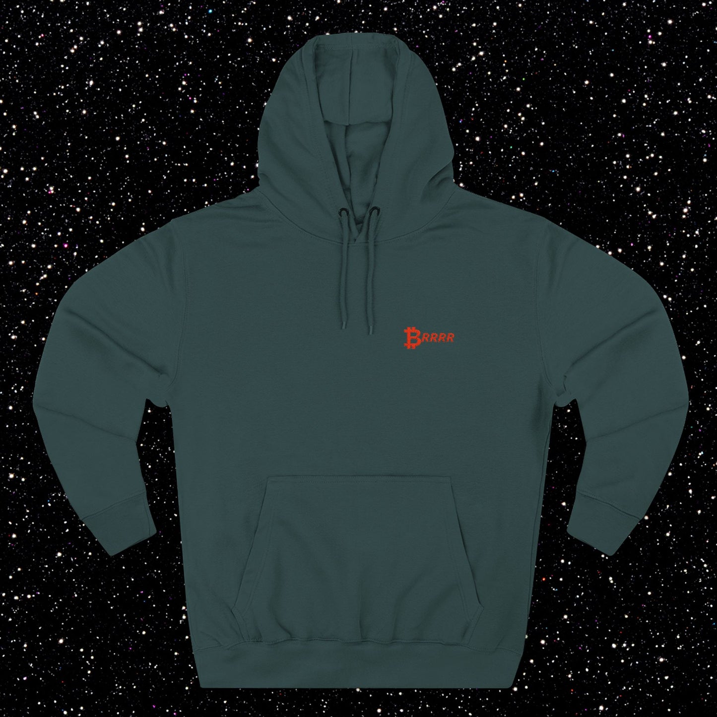 BRRRR Embroidered Fleece Hoodie