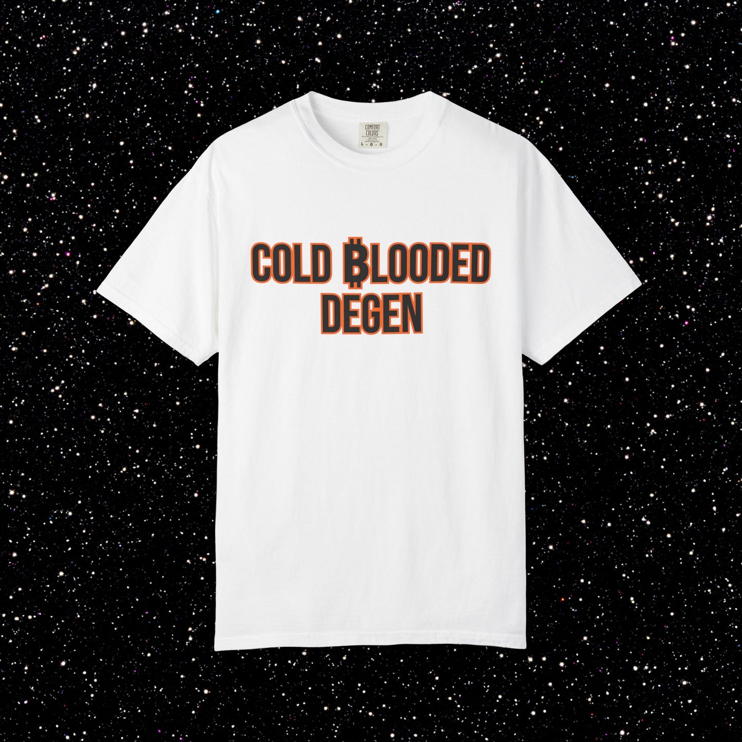 Cold Blooded Degen Bitcoin Tee