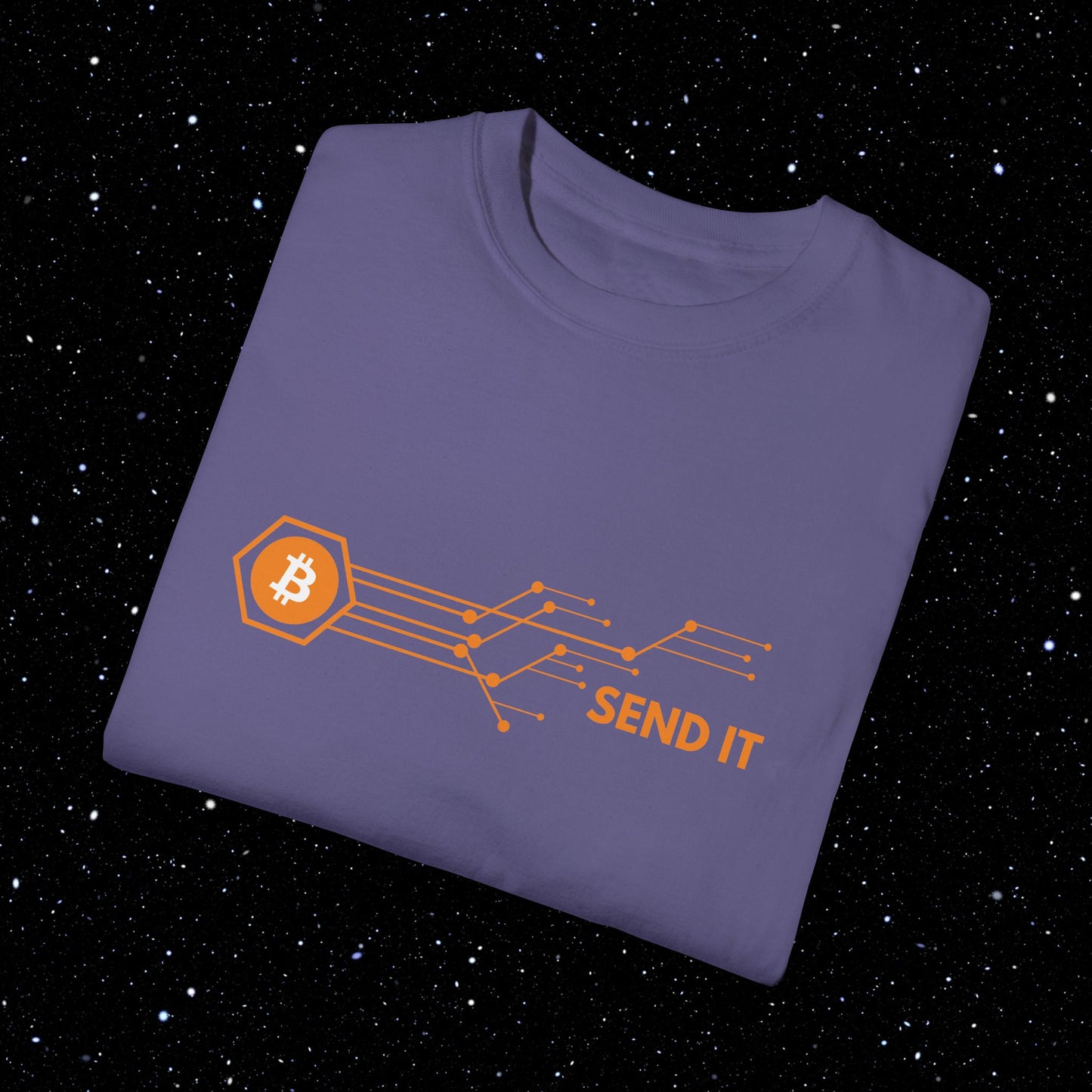 Send It - Bitcoin Comfort Colors Tee Shirt