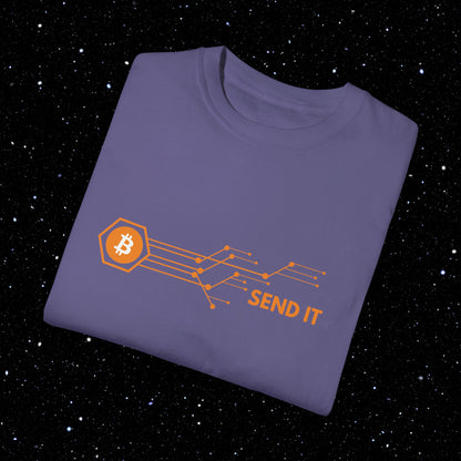 Send It - Bitcoin Comfort Colors Tee Shirt