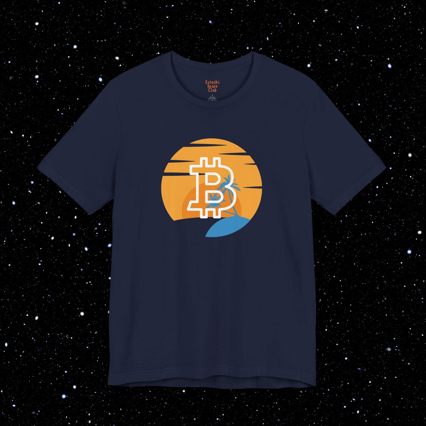 Bitcoin Sunset Vibes Tee Shirt