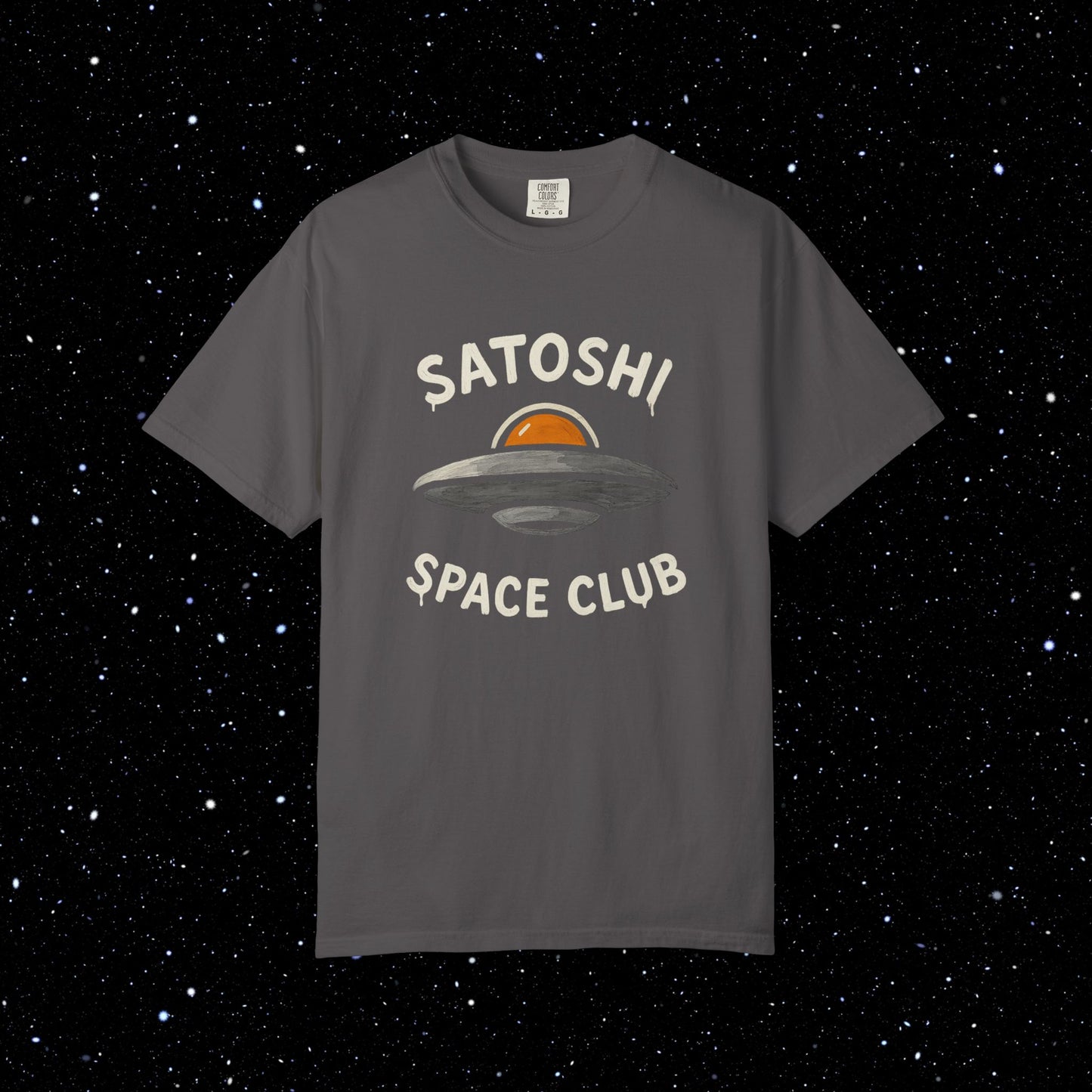 Satoshi Space Club Bitcoin UFO Tee