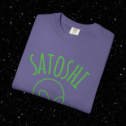 Satoshi Space Club – Alien Line Art Tee