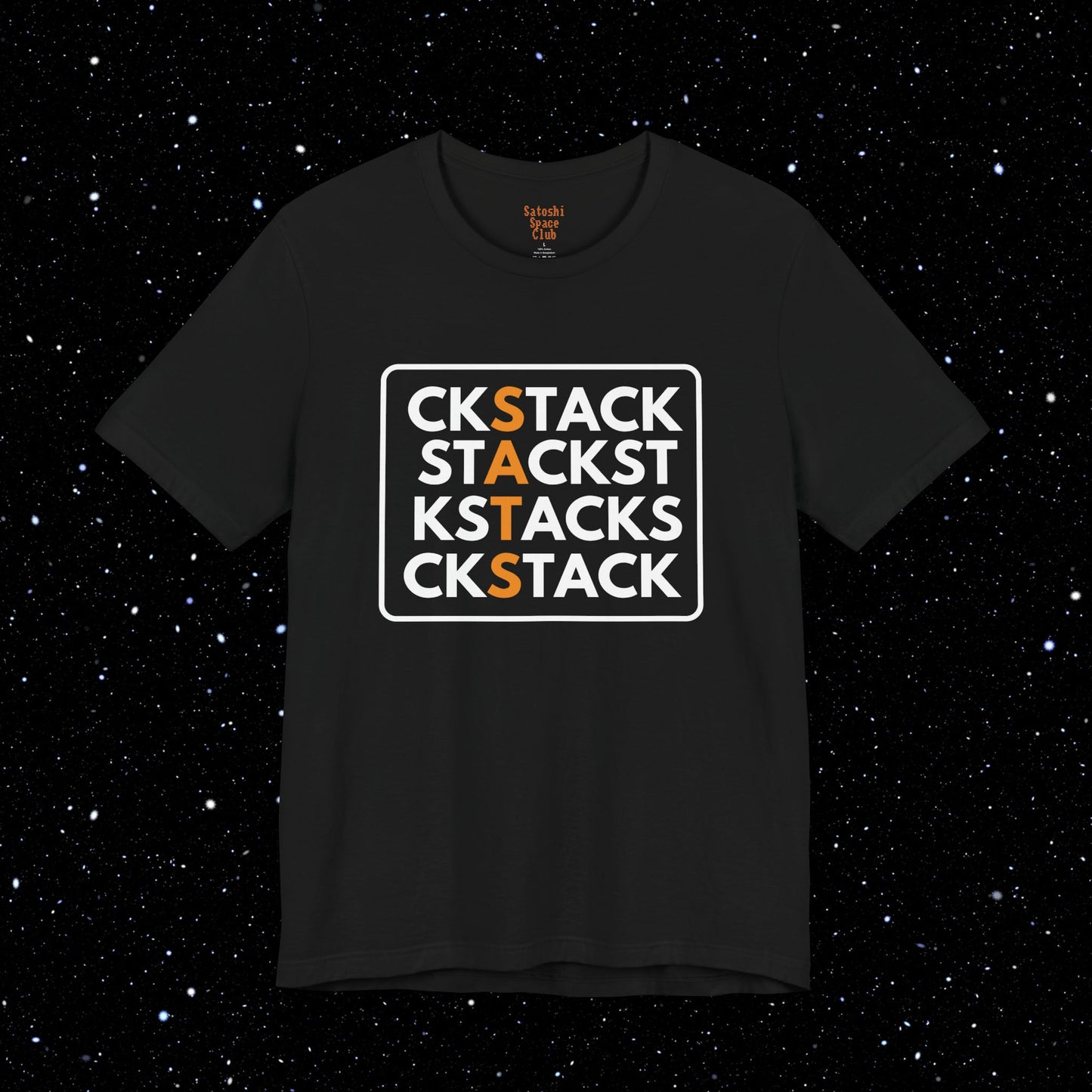 Stack Sats Bitcoin Tee Shirt